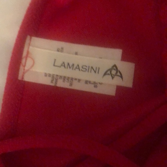 Red form fitting dress by Lamasini - Picture 4 of 5